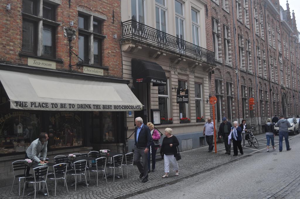 Hotel Notre Dame Brügge Exterior foto